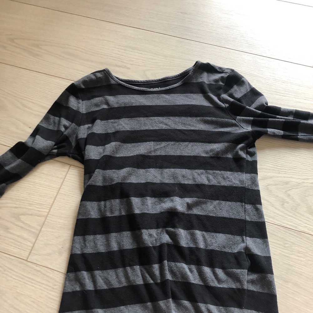 2/18 tight striped long sleeves